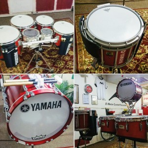 Marching percussion at the PRFB.net Percussion Studio