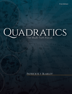 quadratics cover