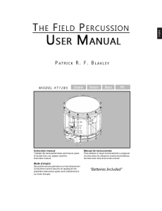 User manual old cover small