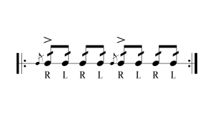 Waldos snare drum rudiment