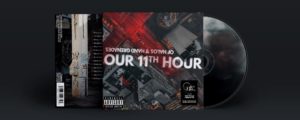 Our 11th Hour album cover and back with CD