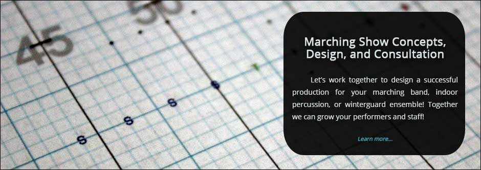 marching band concept design banner