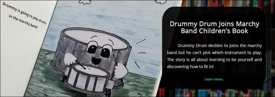 drummy drum banner