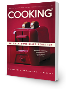 Cooking with a two slot toaster cover 3D