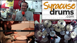 Remote Drum Lesson Screenshot