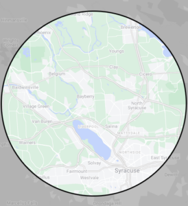 Syracuse Drumset Tuning and Cleaning Service Area