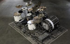 Time Machine drumset back angle closer