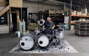 Time Machine drumset with Patrick Blakley drumming