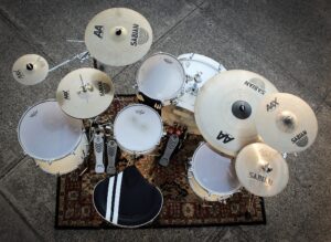 White Noise Drumset overhead