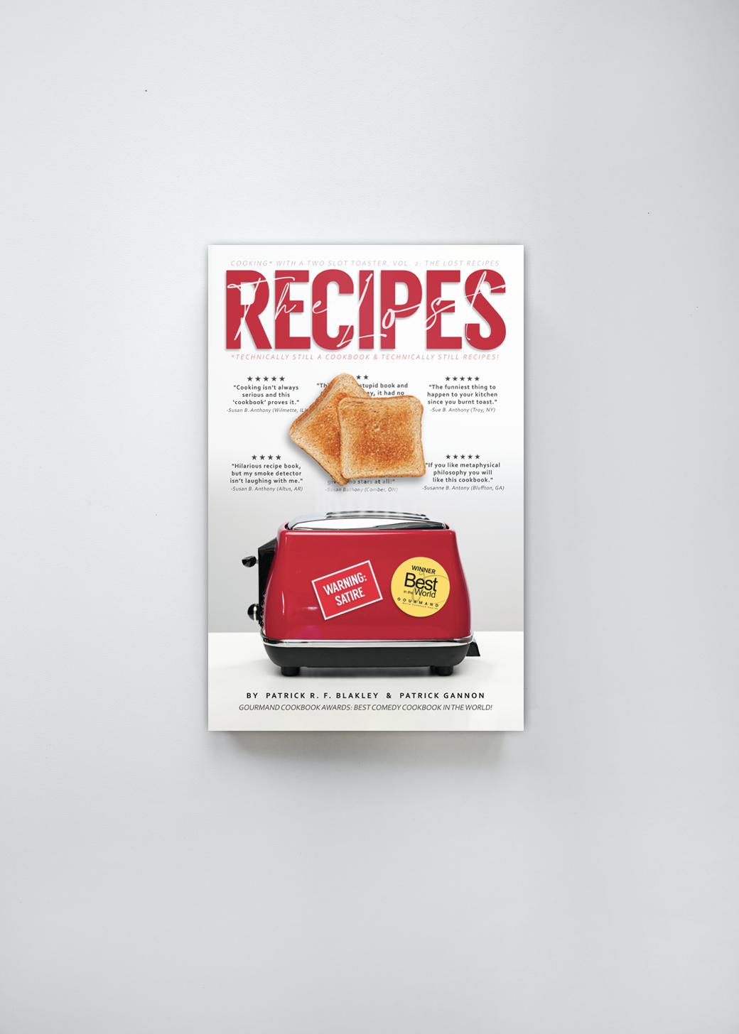Front cover of The Lost Recipes by Patrick Blakley